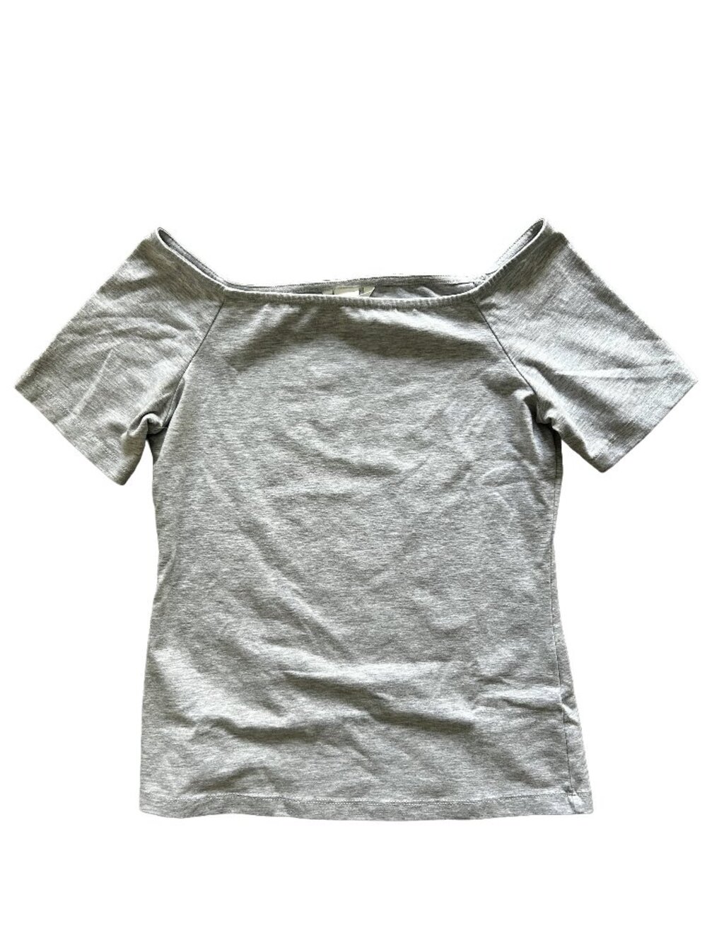 H&M Off-the-Shoulder Short Sleeve Top